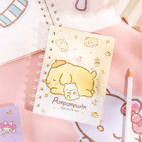 Cute Anime Loose-leaf Diary Notebook Kawaii Student Notepad Planner Spiral Binder Notebook Journals Stationery 95 Sheets
