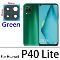 2ชิ้น/ล็อตสำหรับพร้อมกาวสติ๊กเกอร์ Huawei P30 Lite เลนส์กระจกกล้องถ่ายรูปสำหรับ Huawei P20 P30 Lite P40กล้องมืออาชีพเลนส์ + เครื่องมือเปลี่ยน