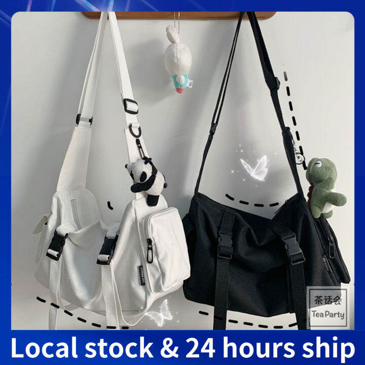 Messenger Bag 2023 Retro Female Korean Bag Large Capacity Functional