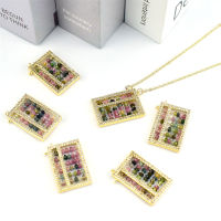 2021 new fashion small beads abacus pendant DIY necklace all-match jewelry gifts for men and women