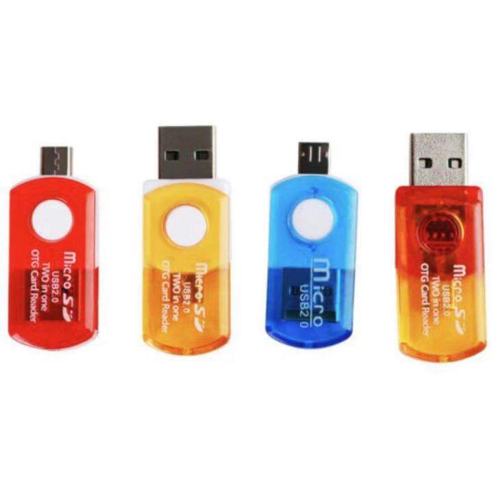InLine Lettore OTG USB E Hub 3 Porte USB 2.0 – Per SD/Micro SD Con Adattatore – Compatibile Android 4.0+ - 4