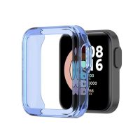 For Mi Watch Lite/Redmi Watch Case Transparent Half Cover Shell Ultra-thin Dust Proof Protective Accessories Soft TPU Case
