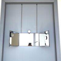 [Chujian home furnishing]  Tri Fold Mirror Glass กระจกตัดผมในครัวเรือน ABS Anti Fog กระจก3ทางที่มีประโยชน์พร้อมไฟเติม