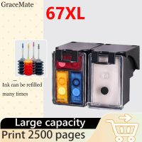 67XL Refillable Ciss Replacement for HP 67 hp67 Ink Cartridge for HP Envy 4140 4152 4155 4158 1225 2732 2752 1225 2774 6052 6055 Ink Cartridges