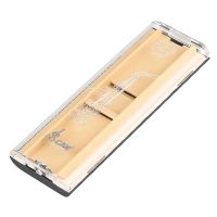 Portable Saxophone Clarinet Reeds Case Box Waterproof Transparent Storage Box Support 2 Reeds Musical Instrument Accessories