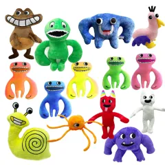 PRETTYGG】New Cartoon Garten Of Banban Soft Stuffed Plush Jumbo Josh Game  Animation Octopus Bird Monster Surrounding Dolls Toy Children's Birthday  Gifts