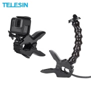 TELESIN Gooseneck Neck Flex Clamp Mount Holder Adjustable for GoPro Hero