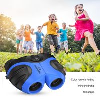 ZZOOI 8X21 Children Telescope Binoculars Compact Shock Proof Kid Telescope For Bird Watching Tourism Camping Birthday Gift Toys