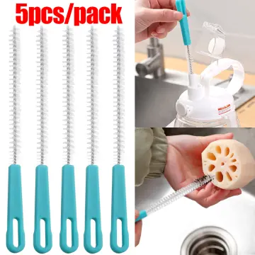 Flexible Nylon Drinking Straw Cleaner Brushes - Keep Your Straws Clean and  Hygienic with Ease