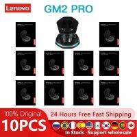 Lenovo Original GM2 Pro 5.3 10Pcs Earphone Bluetooth Wireless Earbuds Dual Mode Low Latency Headphones HD Call Gaming Earphones