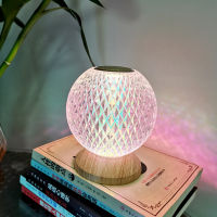 Creative Crystal Ball Table Light Led Night Lamp Charging Touch Atmosphere Lamp Bedside Gift Bedroom Decoration