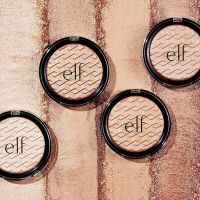 elf Metallic Flare metal highlighting powder brightens the complexion Rose Gold 24K