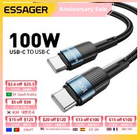 （A Boutique）ตัว USB 100W ชนิด C ไปยังสาย USB-C PD สายชาร์จเร็วสายชาร์จสำหรับ Macbook Samsung Xiaomi Type-C 3M USBC