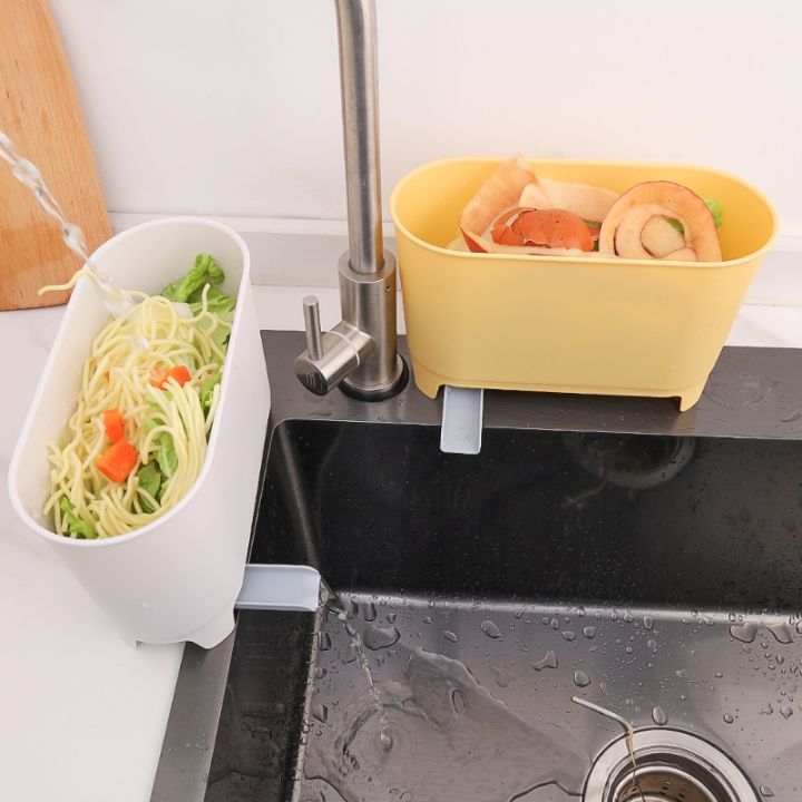 กล่องพลาสติก-pp-ระบายน้ํา-สีสันสดใส-อ่างล้างจาน-ห้องครัว-สารตกค้าง-ซุป-กล่องกรอง-ถังขยะแยกแห้งเปียก