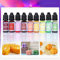 10ml เรซิ่น Pigments เทียนสบู่ Dye DIY UV น้ำมันหอมระเหยอีพ็อกซี่เรซินแม่พิมพ์ Liquid Colorant สำหรับเครื่องประดับทำ Supply งานฝีมือเรซิ่น-vn4958570