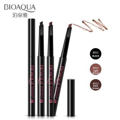 BIOAQUA Eyebrow Pencil 3 Color Waterproof Rotating Automatic Makeup Waterproof Long Lasting Eye Brow Cosmetic Pen