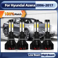 H7 Canbus ไฟหน้ารถ LED 240W 40000LM ไฟหน้ารถยนต์เทอร์โบไฟรถยนต์12V สำหรับ Hyudai Azera 2006-2012 2013 2014 2015 2017 2016