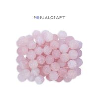 Rose quartz rose beads ลูกปัดดอกกุหลาบโรสควอตซ์