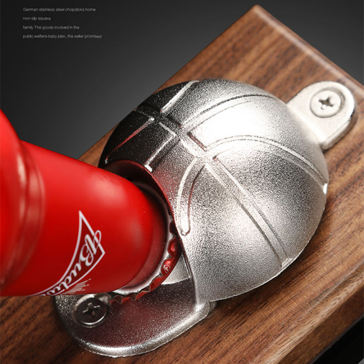 zinc-alloy-basketball-wall-mounted-opener-wine-for-beer-soda-glass-cap-bottle-opener-kitchen-accessories-supplies-bar-tools