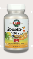 KAL, Reacta-C, 1,000 mg, 60 Tablets (No.514)