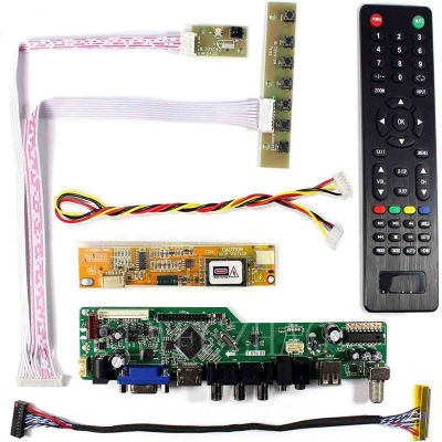 2021New TV56 Board Kit for B154EW08 LTN154AT01 LTN154AT07 TV+HDMI+VGA+AV+USB LCD LED screen Controller Board Driver