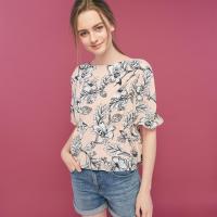 VANNSTOFF Allory Blouse เสื้อเบลาส์พิมพ์ลาย