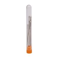 24 Pieces Blunt Needles Large-Eye Needles Steel Knitting Needles Sewing Tools with Clear Bottle, 3 Sizes