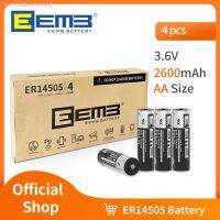 EEMB 4PCs er14505 3.6V AA battery 14505 AA non-rechargeable battery 2600mAh lithium batteries for gas meter alarm sensor [ready stock] Elvis William