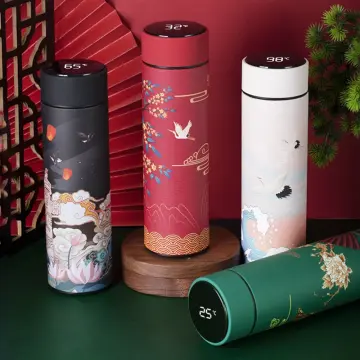 500ml creative chinese style retro thermos