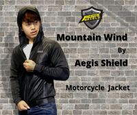 เสื้อแจ็คเก็ตการ์ด Aegis shild รุ่น Mountain wind  เสื้อการ์ดฮู้ด ถอดฮู้ดได้ พร้อมการ์ด CE2 เสื้อ aegis ใส่สบายไม่ร้อน ใส่สวยทั้งชาย หญิง