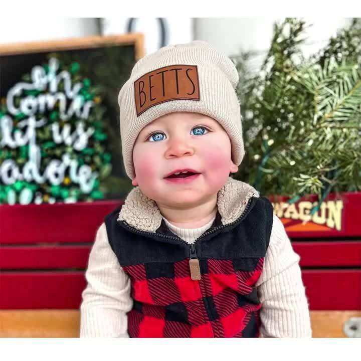 Personalized toddler hot sale caps