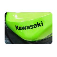 *พรมเช็ดเท้า ผ้าสักหลาด กันลื่น ลายโลโก้รถจักรยานยนต์ Kawasaki ขนาด 16x24 นิ้ว แบบแห้งเร็ว สําหรับห้องน้ํา พร้อมส่ง