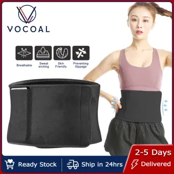 Waist Trainer For Women, Lower Belly Adipose Workout Exercise Waist Shaping  Belt, Fitness Sweat Waist Trainer Shaper Belt Workout Waist Trimmer For