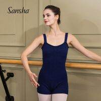 ¤► Sansha Knit Camisole Jumpsuit Ballet Dance Knitwear Adult Girls Dancewear Gymnastics Leotard 82AG0001