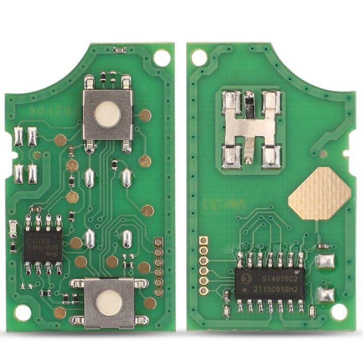 jingyuqin-รีโมทแผงวงจรกุญแจรถอัจฉริยะ1j0959753a-พับได้สำหรับ-volkswagen-vw-golf-passat-mk4-2ปุ่ม434mhz