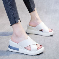 Wedge Sandals Fashion 7.5cm Heel Slippers