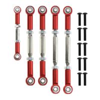 5Pcs Metal Link Rod Servo Rod for VRX Racing RH1043 RH1045 RH1043SC RH1045SC RH817 RH818 RC Car Upgrade Parts