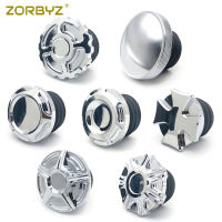 ZORBYZ Chrome CNC Edge Cut ถังแก๊ส Cap Fuel Cap สำหรับ Harley Sportster Road King Softail