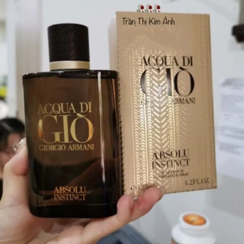 Nước Hoa Nam Acqua Di Giò Absolu Instinct Của Hãng Giorgio Armani 2019 |  