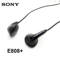 【Super Like】♙✌♧SONY MDR-E808หูฟังสเตอริโอพร้อมไมโครโฟนหูฟังไฮไฟหูฟังสำหรับเล่นกีฬาขนาด3.5มม. หูฟังแบบมีสายสำหรับการเล่นเกมเพลงบนสมาร์ทโฟน