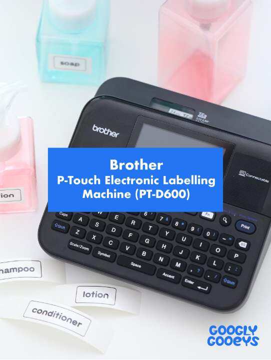 Brother PTouch Electronic Labelling Machine PTD600 Lazada PH