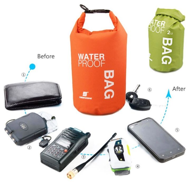 2l-waterproof-swimming-dry-bag-handbag-outdoor-canoe-kayak-rafting-phone-camera-storage-camping-climbing-hiking-running
