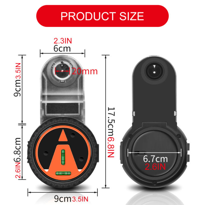 สว่านไฟฟ้าเก็บฝุ่น360-laser-class-2-in-1-wall-suction-vacuum-drilling-dust-collector-dust-collection-tools