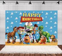 Toy Story Birthday theme backdrop banner party decoration photo photography background cloth