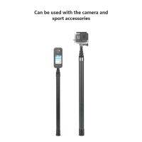 ไม้เซลฟี่สำหรับ Insta360 X3/X2/DJI Action 3/Gopro11 10 3M ยาวพิเศษคาร์บอนไฟเบอร์จับเวลาในตัวที่มองไม่เห็น