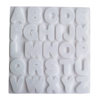 Silicone Cake Mold 26 English Alphabet Letters Ice Square Candy Maker Tray Pan Handmade Diy Decorating Tools Mould