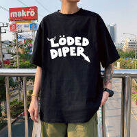 【New】LODED ผ้าอ้อมไดอารี่ของ WIMP เด็ก Tshirt ชายยี่ห้อ Teeshirt ผู้ชายฤดูร้อนเสื้อแขนสั้นขนาดใหญ่ Harajuku ผู้ชายเสื้อยืด