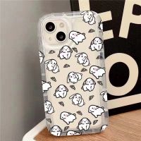 For IPhone 13 Pro Max IPhone Case Thickened TPU Soft Case Clear Case Shockproof Cute Cartoon Compatible for IPhone 12 11