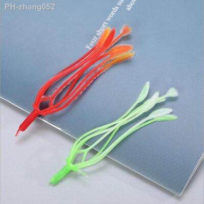 100pcs Length 8.5cm Red Green Nylon Flower Materials Stocking Flower Material High Quality Lily Stamen Silk Flower Accessories