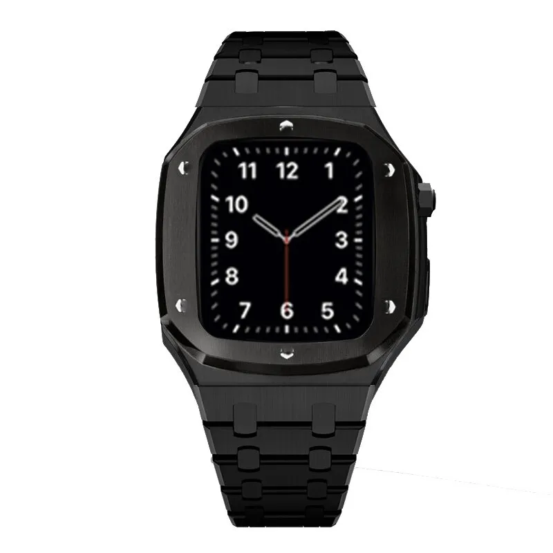 人気スポー新作 AppleWatch Case Racing Black 44 45 腕時計